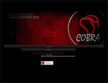 Tablet Screenshot of cobrafilm.com